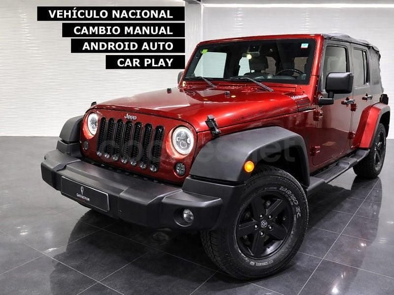 Usado Jeep Wrangler Unlimited Sport 177 CV (130 kW) 2008 Rojo SUV