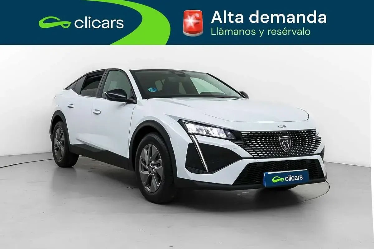 Usado Peugeot 408 Allure 136 CV (100 kW) 2025 Blanco SUV