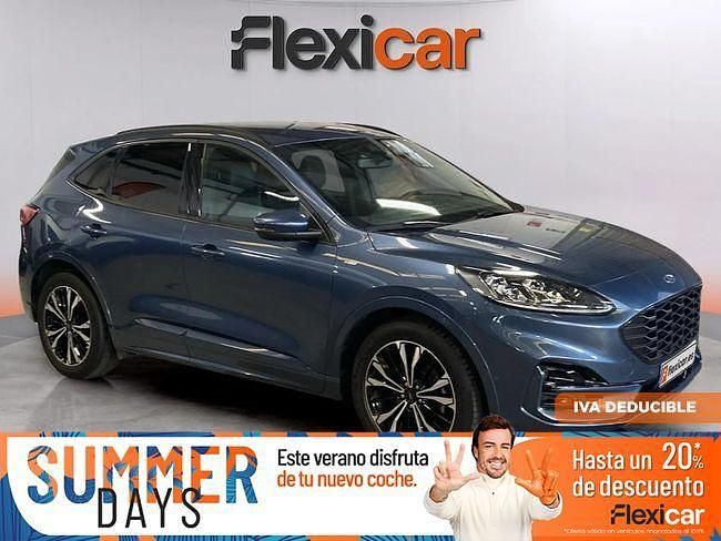 Azul Usado 2022 Ford Kuga ST-Line SUV | 17.990 € (Precio justo) - Imagen 1/4