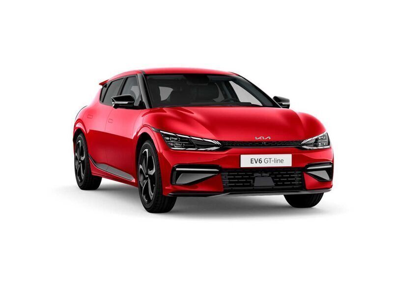 Usado Kia EV6 GT-Line 239 kW (325 CV) 2023 Rojo SUV