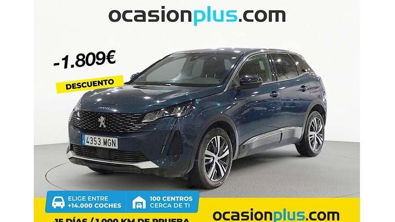 Azul Usado 2023 Peugeot 3008 Allure Monovolumen | 17.305 € (Precio justo) - Imagen 1/4