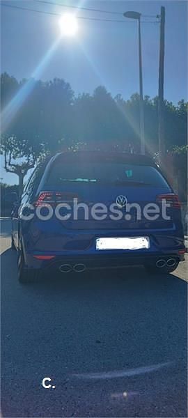 Usado VW Golf VII R 300 CV (220 kW) 2016 Azul Berlina
