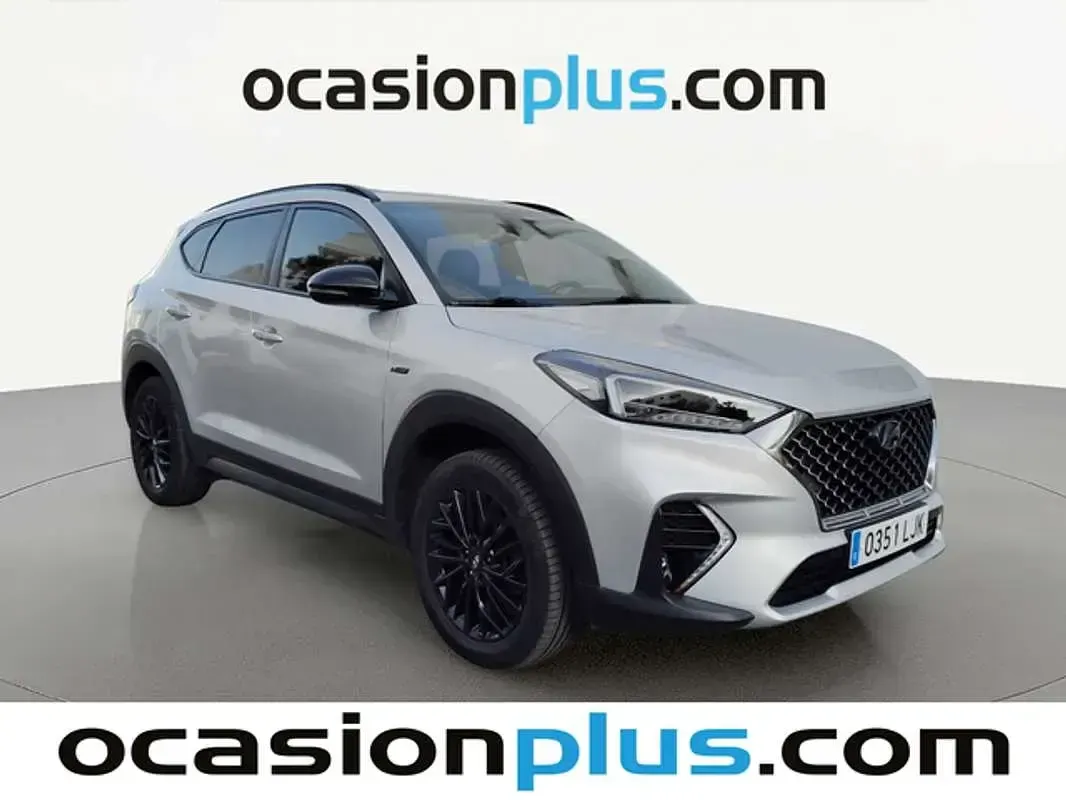 Usado Hyundai Tucson N Line 132 CV (97 kW) 2020 Plateado SUV