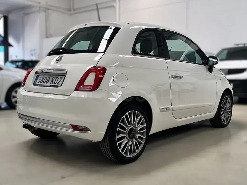 Usado Fiat 500 Lounge 69 CV (50 kW) 2017 Blanco Berlina