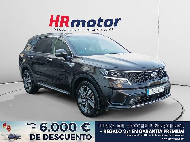 Negro Usado 2021 Kia Sorento SUV | 34.390 € (Buen precio) - Imagen 1/4