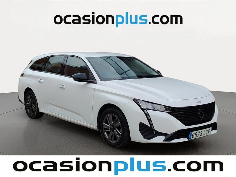 Usado Peugeot 308 SW Active 131 CV (96 kW) 2022 Blanco Familiar