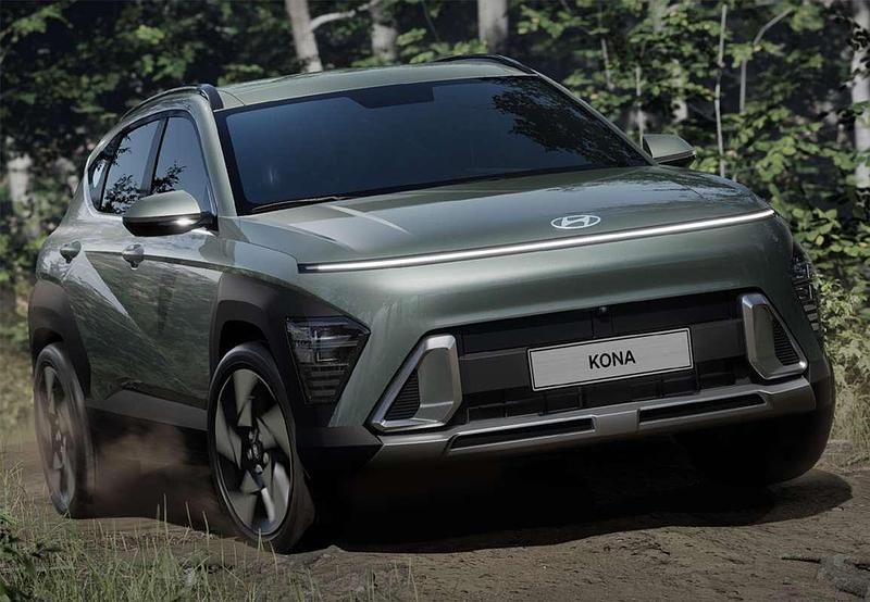 Usado Hyundai Kona 120 HP (88 kW) 2024 Cinzento SUV