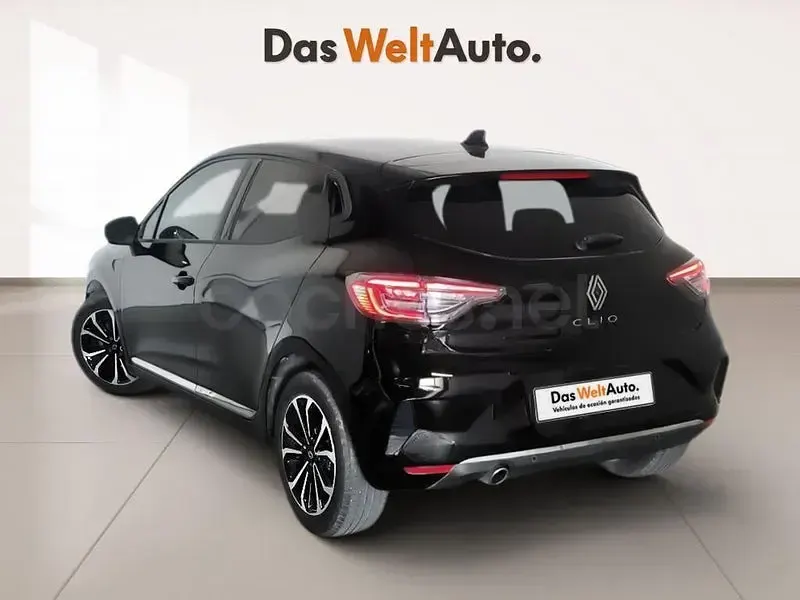 Usado Renault Clio V Techno 90 CV (66 kW) 2025 Negro Berlina
