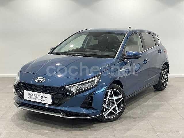 Azul Usado 2024 Hyundai i20 Berlina | 21.600 € (Un poco caro) - Imagen 1/4