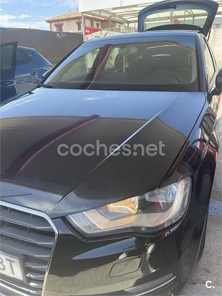 Usado Audi A3 S-Line 110 CV (80 kW) 2015 Negro Berlina