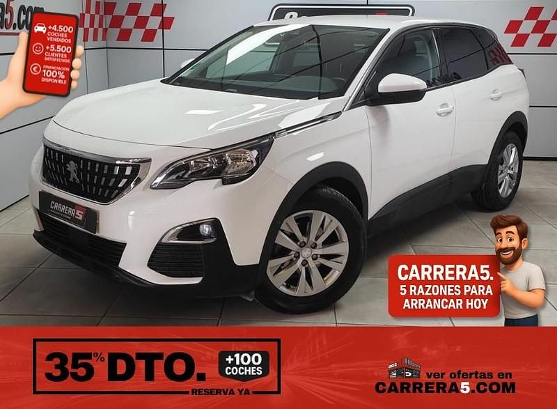Usado Peugeot 3008 Active 130 CV (95 kW) 2018 Blanco SUV