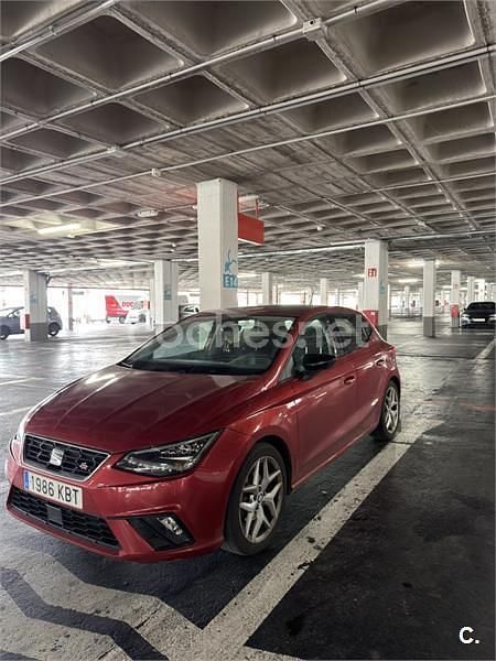 Usado Seat Ibiza FR 115 CV (84 kW) 2017 Granate Berlina
