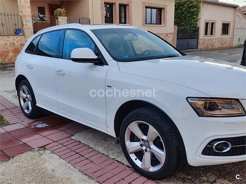 Usado Audi Q5 S-Line 258 CV (189 kW) 2015 Blanco SUV