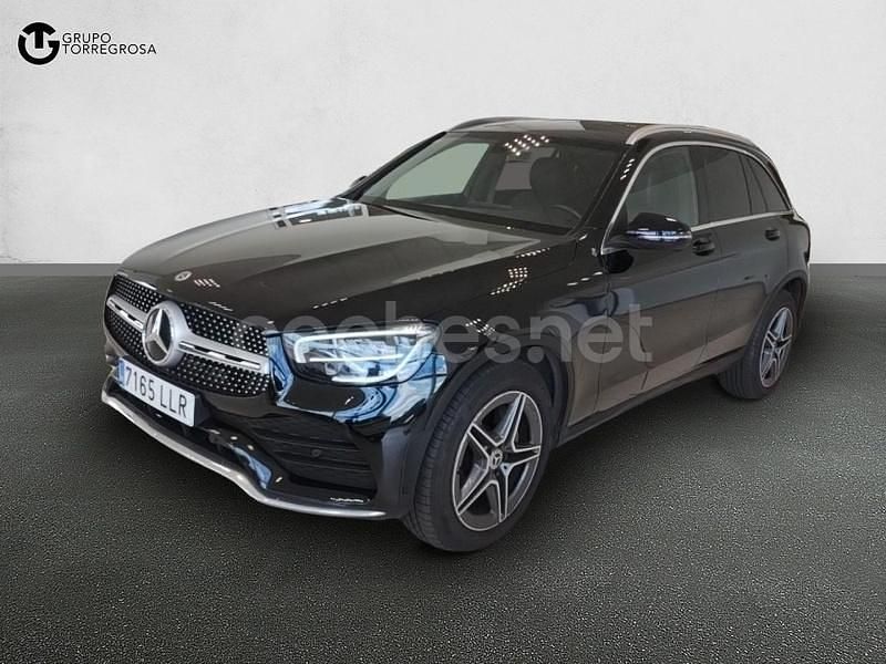 Azul Usado 2020 Mercedes GLC200 SUV | 38.900 € (Precio justo) - Imagen 1/4