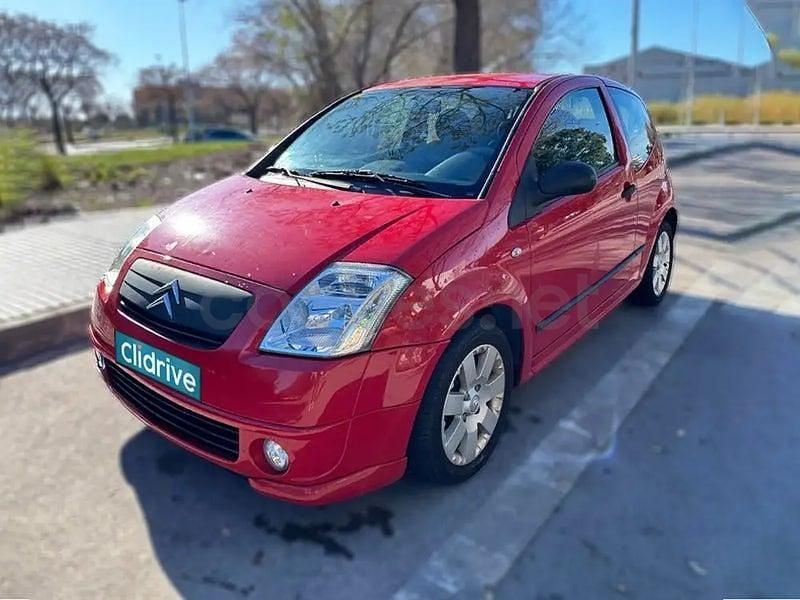Usado Citroën C2 Furio 75 CV (55 kW) 2005 Rojo Utilitario