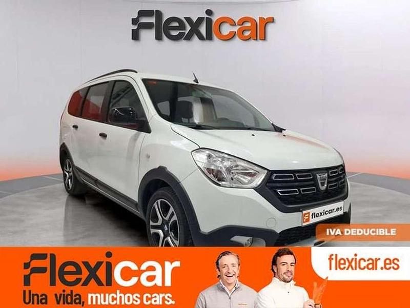 Blanco Usado 2021 Dacia Lodgy Monovolumen | 13.490 € (Buen precio) - Imagen 1/4