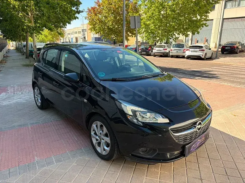 Usado Opel Corsa Excellence 90 CV (66 kW) 2015 Negro Utilitario