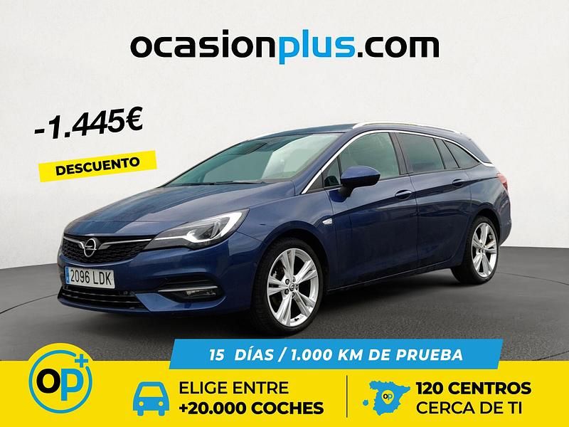 Azul Usado 2019 Opel Astra Elegance Familiar | 15.900 € (Caro) - Imagen 1/4