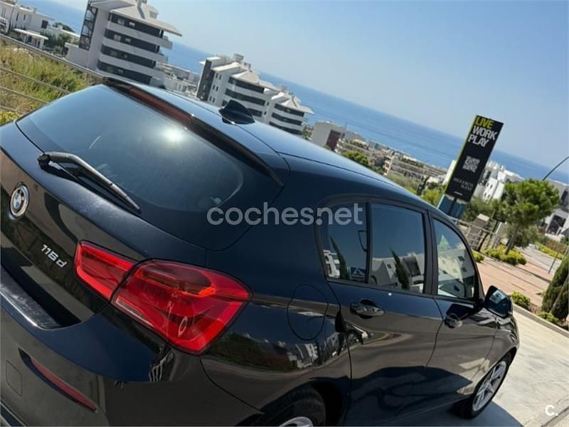 Negro Usado 2016 BMW 116 Utilitario | 12.000 € (Precio justo) - Imagen 1/4