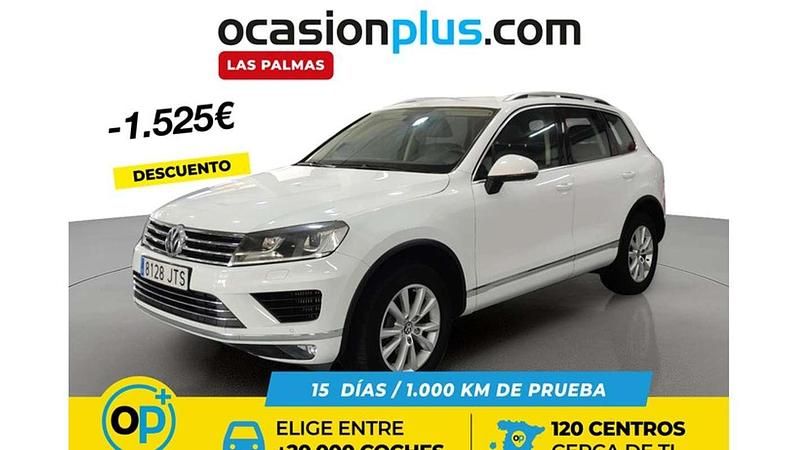 Usado VW Touareg 204 CV (150 kW) 2016 Blanco SUV