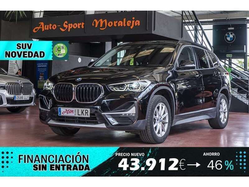 Negro Usado 2020 BMW X1 Sport Line SUV | 21.900 € (Buen precio) - Imagen 1/4