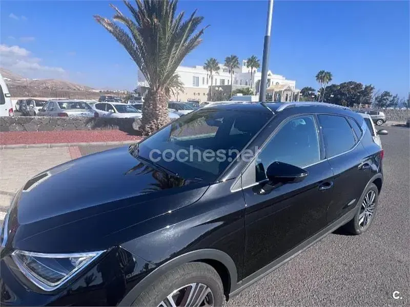 Usado Seat Arona Xperience 110 CV (80 kW) 2024 Negro SUV