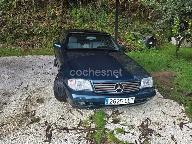 Usado Mercedes SL600 394 CV (289 kW) 1995 Verde Descapotable