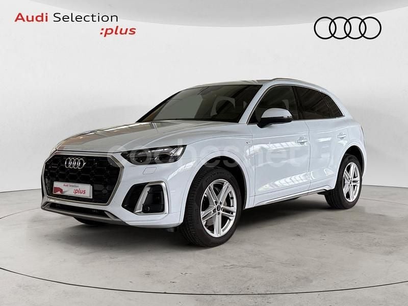 Usado Audi Q5 S-Line 204 CV (150 kW) 2022 Blanco SUV