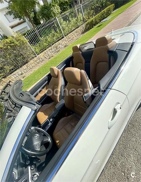 Usado Mercedes E200 Avantgarde 184 CV (135 kW) 2010 Blanco Descapotable