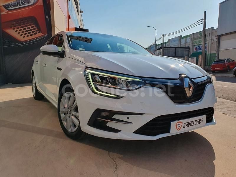Blanco Usado 2021 Renault Mégane IV Intens Berlina | 13.900 € (Buen precio) - Imagen 1/4