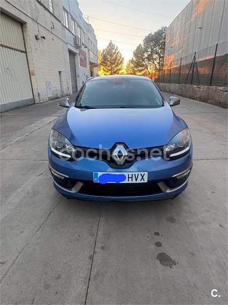 Usado Renault Mégane GT Line GT 110 CV (80 kW) 2014 Azul Berlina