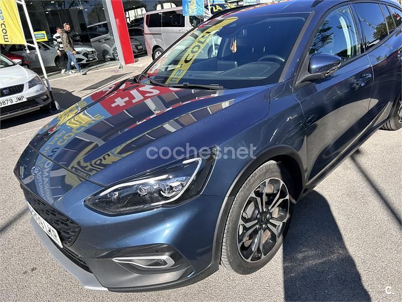 Azul Usado 2020 Ford Focus Active Familiar | 12.000 € (Buen precio) - Imagen 1/4