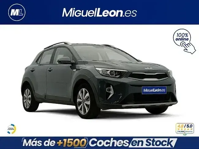 Usado Kia Stonic 100 CV (73 kW) 2023 Gris SUV