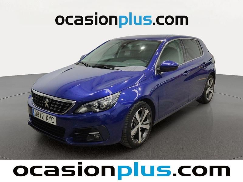 Azul Usado 2019 Peugeot 308 Allure Monovolumen | 11.810 € (Un poco caro) - Imagen 1/4
