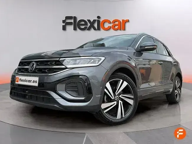 Usado VW T-Roc R-line 150 CV (110 kW) 2022 Gris SUV