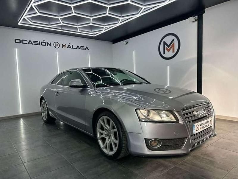 Usado Audi A5 190 CV (139 kW) 2007 Plateado Coupe