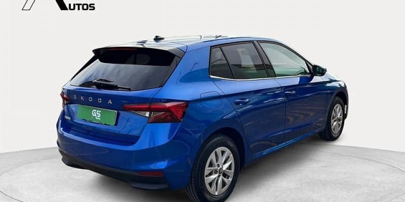 Usado Skoda Fabia Selection 116 CV (85 kW) 2025 Azul Utilitario