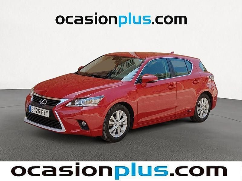 Rojo Usado 2014 Lexus CT200h Executive Line Monovolumen | 15.200 € (Precio justo) - Imagen 1/4
