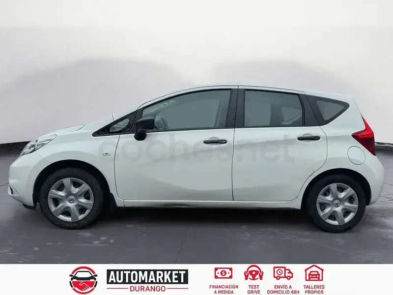 Usado Nissan Note Acenta 80 CV (58 kW) 2014 Blanco Utilitario