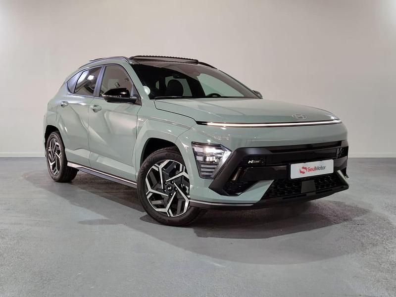 Usado Hyundai Kona N Line 138 CV (101 kW) 2024 Verde SUV
