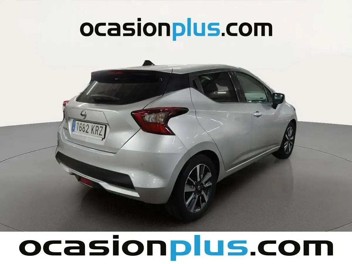 Usado Nissan Micra N-Connecta 90 HP (66 kW) 2018 Cinzento Citadino