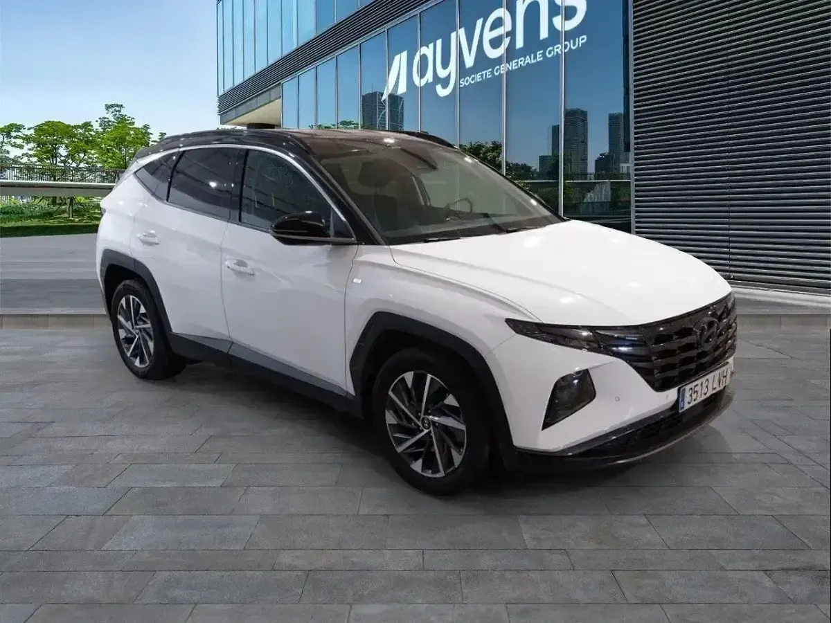 Usado Hyundai Tucson 136 CV (100 kW) 2021 Blanco SUV
