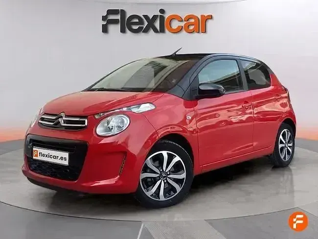 Käytetty Citroën C1 PureTech 82 HP (60 kW) 2018 Punainen Viistoperä