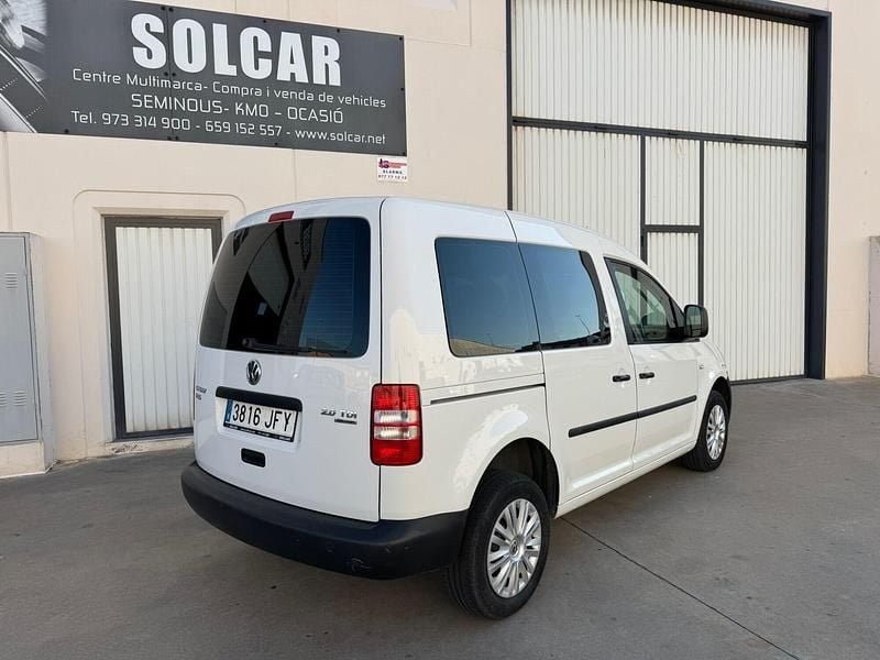 Usado VW Caddy 122 CV (89 kW) 2015 Blanco Monovolumen