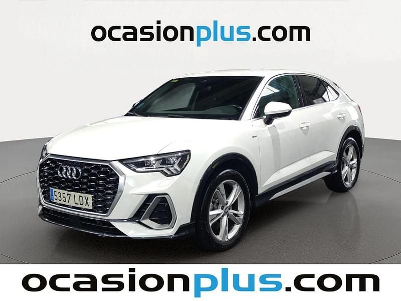 Blanco Usado 2020 Audi Q3 Sportback S-Line SUV | 29.910 € (Precio justo) - Imagen 1/4