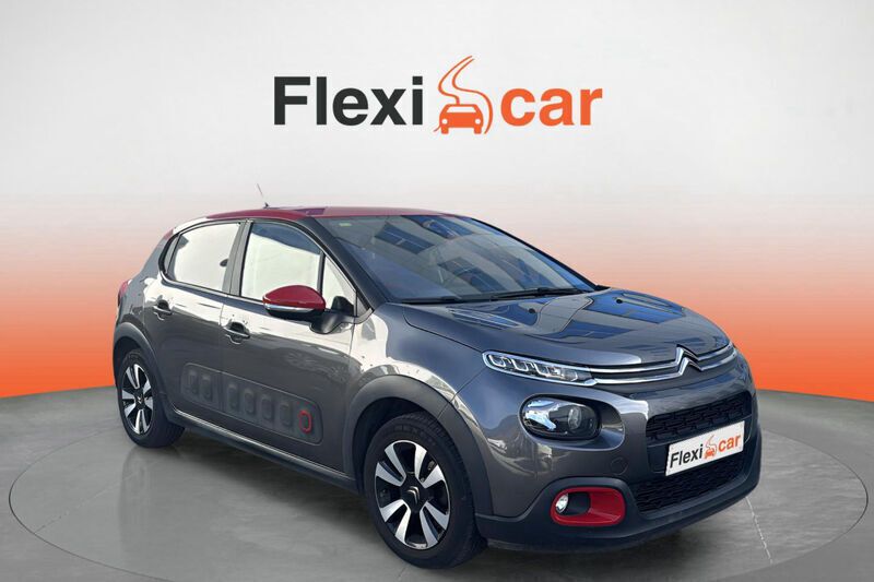 Usado Citroën C3 Feel 82 CV (60 kW) 2020 Azul Utilitario