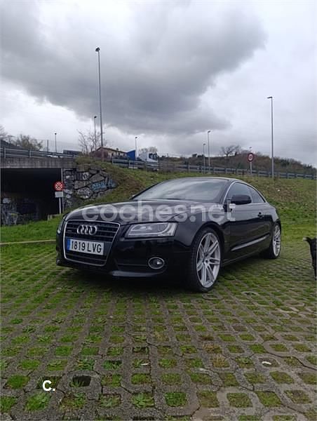 Usado Audi A5 S-Line 170 CV (125 kW) 2010 Negro Coupe