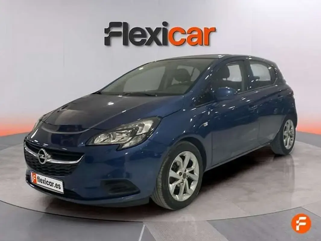 Usado Opel Corsa Selective 90 CV (66 kW) 2017 Azul Utilitario