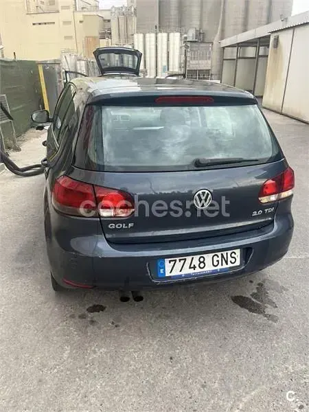 Usado VW Golf VI Advance 140 CV (102 kW) 2009 Azul Berlina