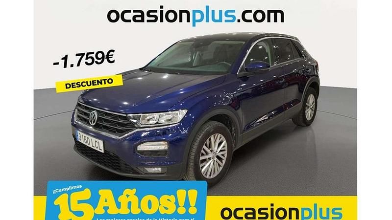 Azul Usado 2019 VW T-Roc Edition SUV | 17.591 € (Buen precio) - Imagen 1/4